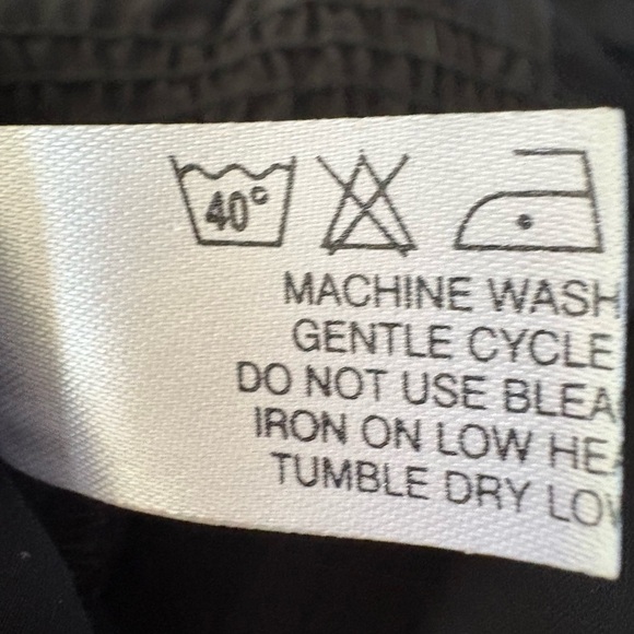 Women's Black Ruffle Top - Picture 5 of 5